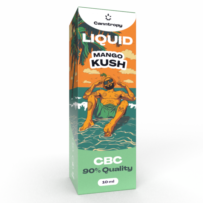 Canntropy CBC Liquid Mango Kush, CBC 90% kokybė, 10 ml