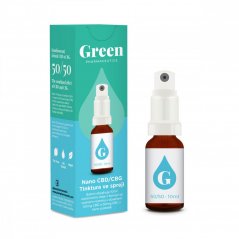 Green Pharmaceutics Nano CBG/CBD Spray - 50/50 mg, (10 ml)
