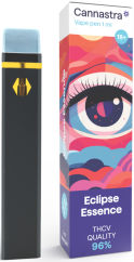 Cannastra THCV Kertakäyttöinen Vape Pen Eclipse Essence, THCV 96 % laatu, 1 ml