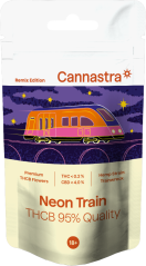 Cannastra THCB Flower Neon Train, calidad THCB 95%, 1g - 100 g