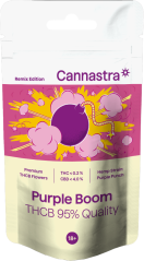 Cannastra THCB Flower Purple Boom, THCB 95% ποιότητα, 1g - 100 g