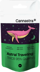 Cannastra THCB Flower Astral Traveling, THCB 95% quality, 1g - 100 g