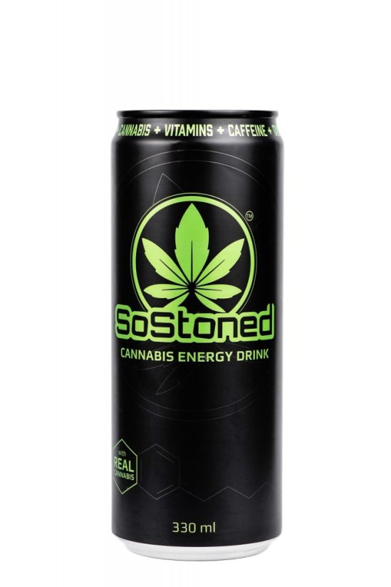 Euphoria Zo Stoned Cannabis Energiedrank, 330 ml