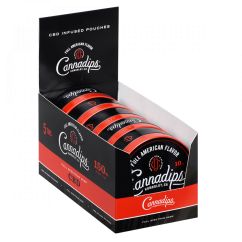 Cannadips American Spice 150 mg CBD - 5er Packung, (41.25 g)