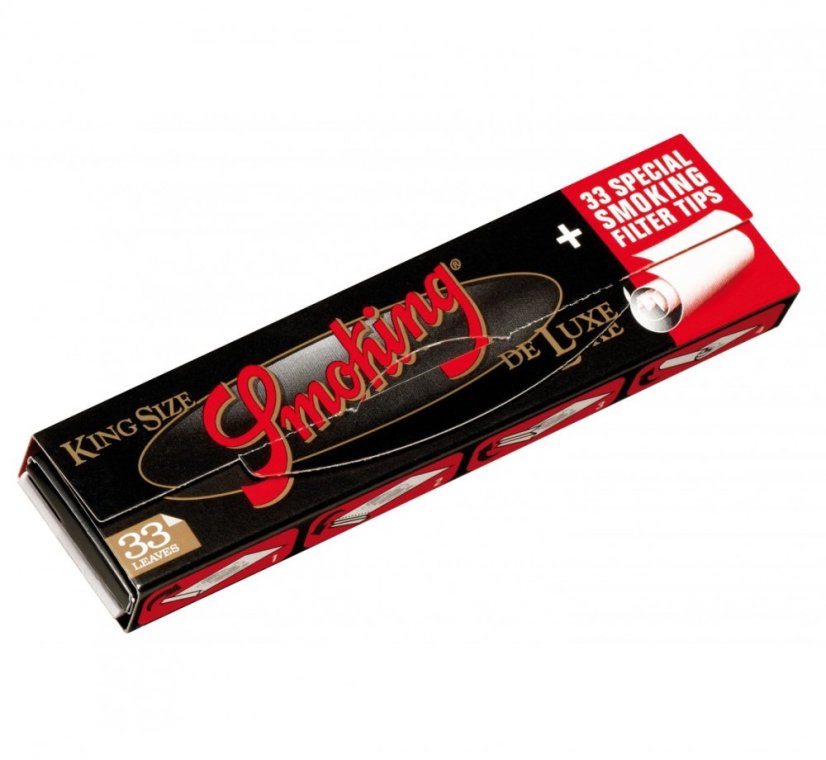 Smoking Papers King size - Deluxe med filter