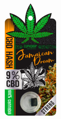 Euphoria CBD Hash 9% Jamaicansk drøm 1 g
