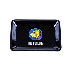 The Bulldog Original Kovový Balící Tácek, malý, 18 cm x 12,5 cm x 1,5 cm