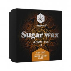 Happease Extrakt Lemon Tree Sugar Wax, 62% CBD, (1 g)