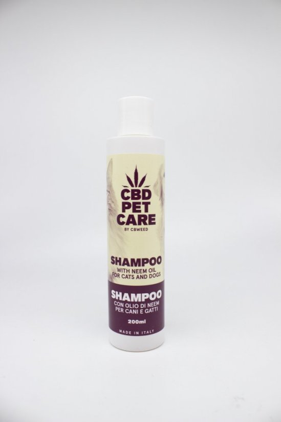 CBWeed Dierverzorging CBD Katten en Honden Hennep Shampoo 200 ml