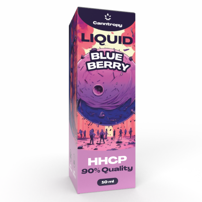 Canntropy HHCP Liquid Blueberry, HHCP 90% качество, 10ml