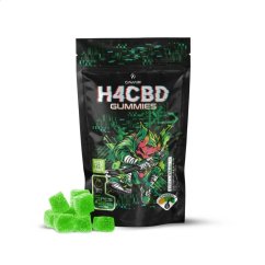 CanaPuff H4CBD Sakızları Yeşil Elma, 5 adet x 25 mg H4CBD, 125 mg