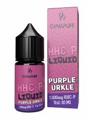 CanaPuff HHCP リキッド パープル ウルクル、1500 mg、10 ml