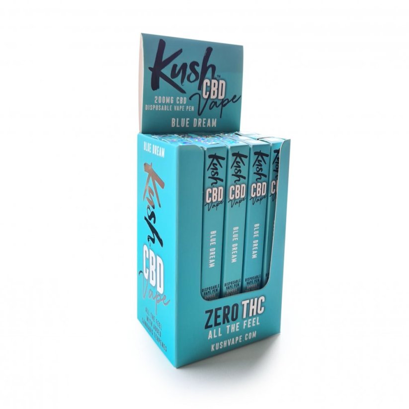 Kush Vape - CBD Stift Vaporizer, Blue Dream, 200 mg CBD, (0.5 ml)