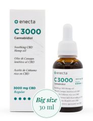 Enecta C 3000, 30 ml Cbd aliejaus