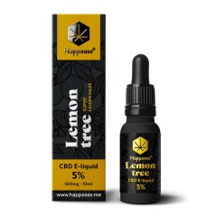 Happease CBD Liquid Lemon Tree, 5 % CBD, 500 mg, (10 ml)