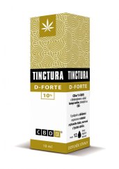 CBDex Tinctura D-FORTE 10%, 1000 mg, (10 ml)