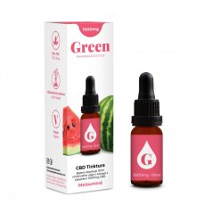 Green Pharmaceutics CBD Wassermelone Tinktur - 10%, 1000 mg, (10 ml)