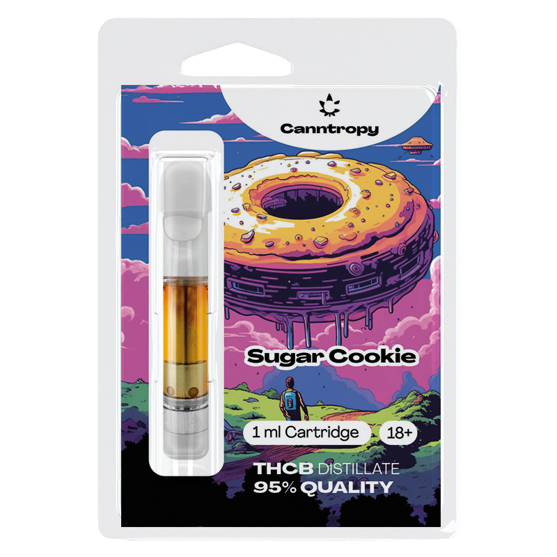 Canntropy THCB Kartusche Sugar Cookie, THCB 95 % Qualität, 1 Ml | Canatura