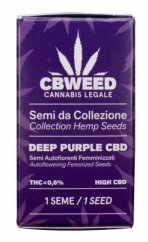 Cbweed Deep Purple CBD - 1x Żerriegħa Femminizzata Autoflowering