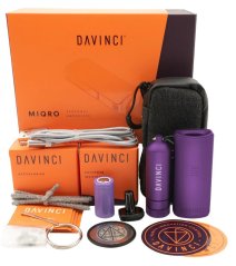 DaVinci MIQRO vaporizer - Amethyst / Purple - Explorer´s Collection Set