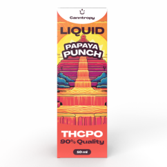 Canntropy Punch à la papaye liquide THCPO, qualité THCPO 90%, 10ml