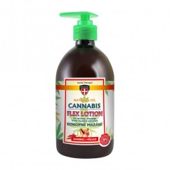Palacio CANNABIS Massage Gel Warm with Pump 500 ml