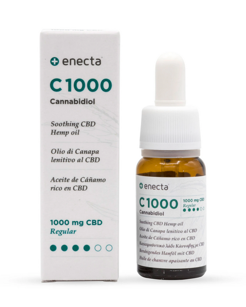 Enecta C 1000, 10 ml Cbd Olja