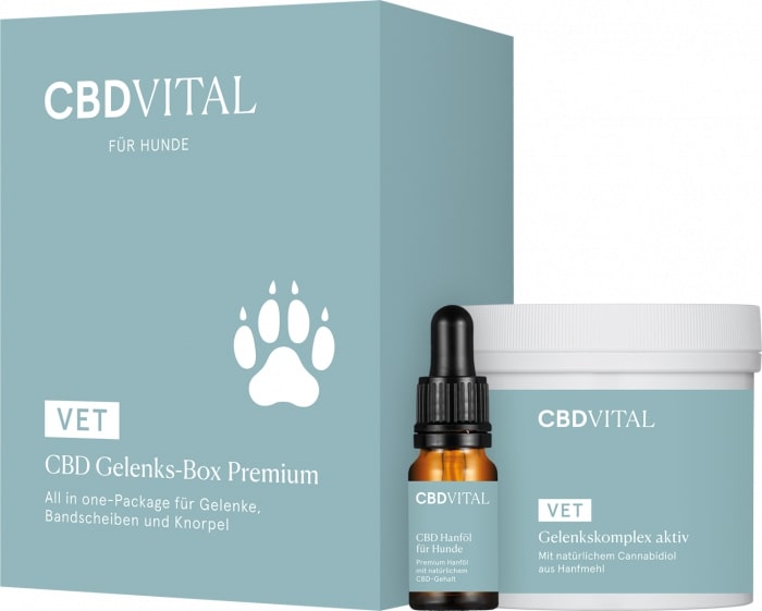 CBD Vital CBD суглоб харчування для собак Premium Box