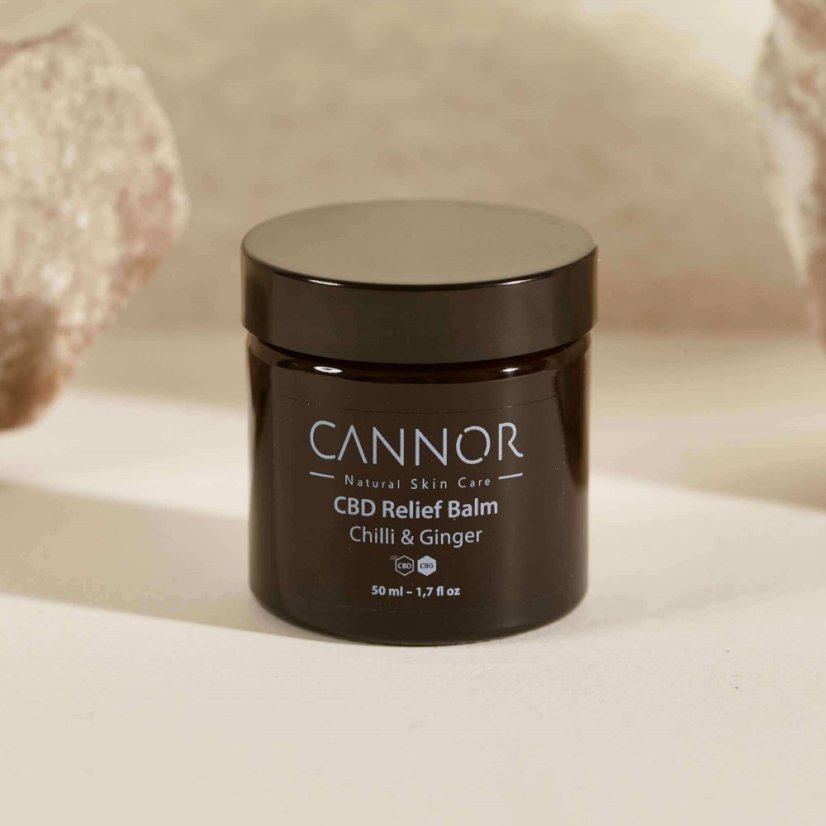 Cannor Balsam lihaste ja liigeste lõdvestamiseks CBD Relief Balm, 50 ml