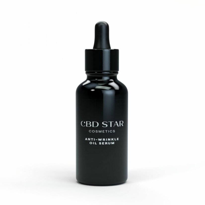 CBD Star アンチリンクル オイル セラム、100 mg CBD、30 ml