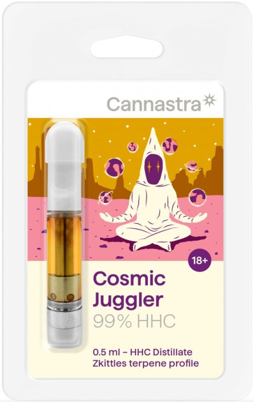 Cannastra HHC Cartridge Cosmic Jugler (Zkittles), 99 %, 0,5 ml
