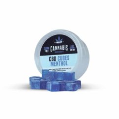 Cannabis Bakehouse CBD kocky - Mentol, 30 g, 22 ks x 5 mg CBD