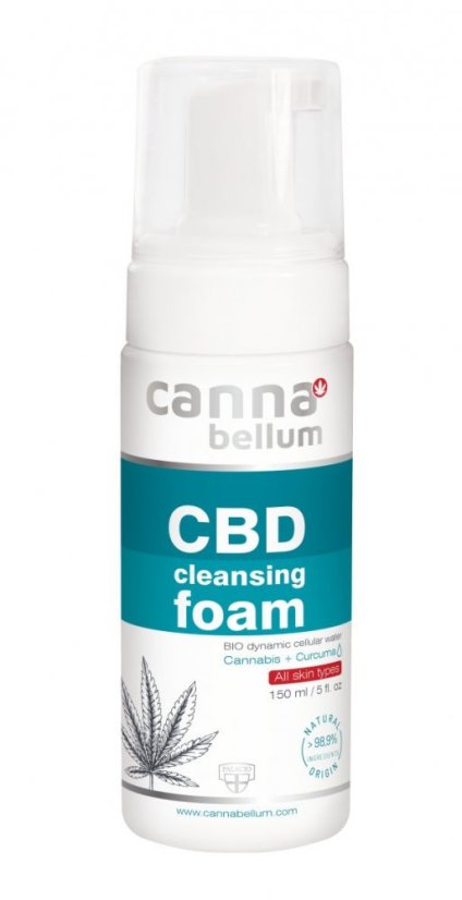 Cannabellum CBD Face Cleansing Foam, 150 ml