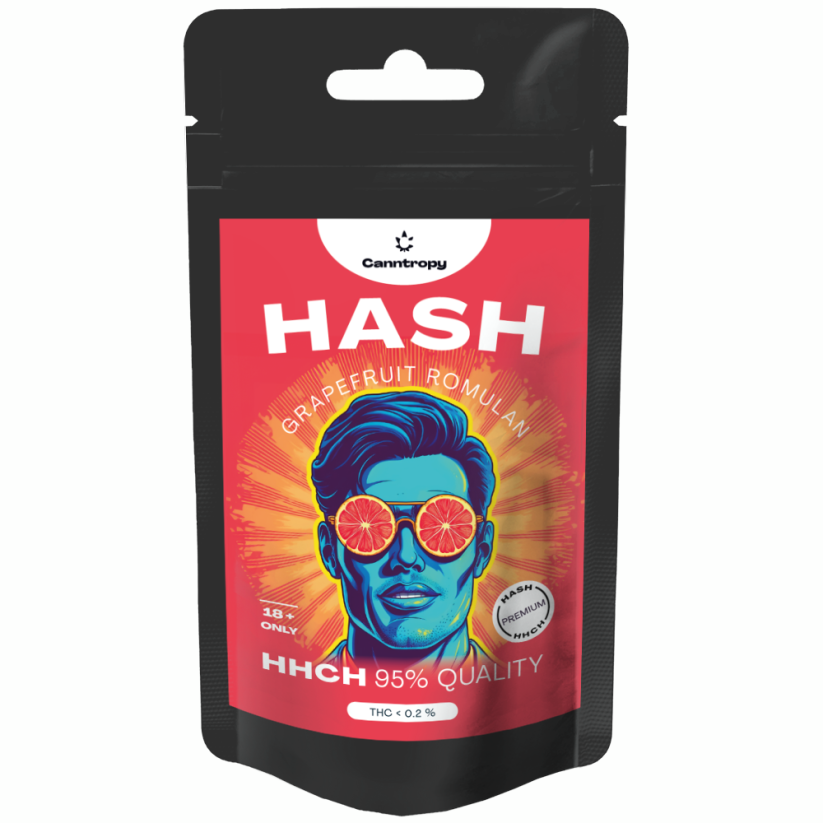 Canntropy HHCH Hash Toranja Romulano, HHCH 95% de qualidade, 1 g - 5 g