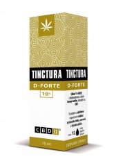 CBDex Tinctura D-FORTE 10% 10ml