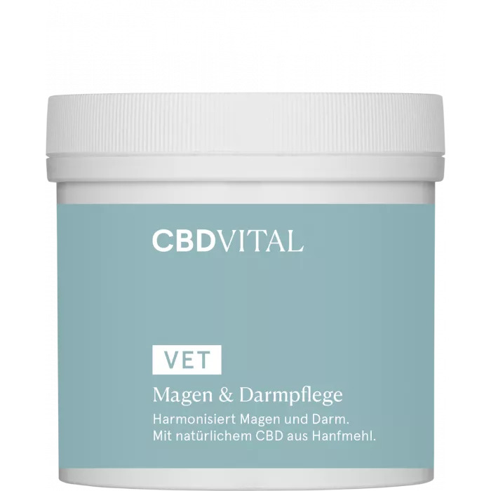 CBD VITAL Magen &; Darmpflege Stomac și îngrijire intestinală - Probiotice pentru animale de companie, 100 g