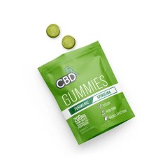 CBDfx Kurkuma a Spirulina CBD Vegan Gummies, 200 mg, 8 ks