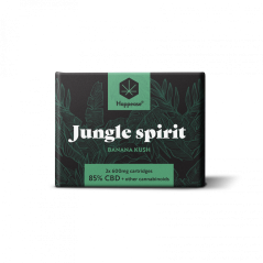 Happease Jungle Spirit kārtridžs 1200 mg, 85% CBD, 2 gab x 600 mg