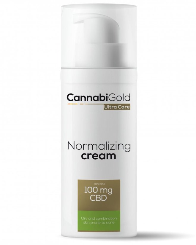 CannabiGold Normalizando crema CBD 100 mg, 50 ml