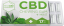 Goma de mascar MediCBD Mint CBD (17 mg CBD), 24 caixas em exibição