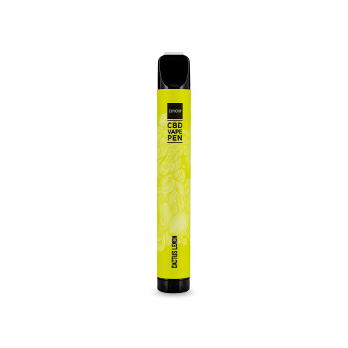 Euphoria CBD писалка за еднократна употреба Vape Cactus Lemon, 2 ml