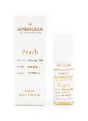 Enecta Ambrosia CBD Liquid Peach 2%, 10 ml, 200 mg