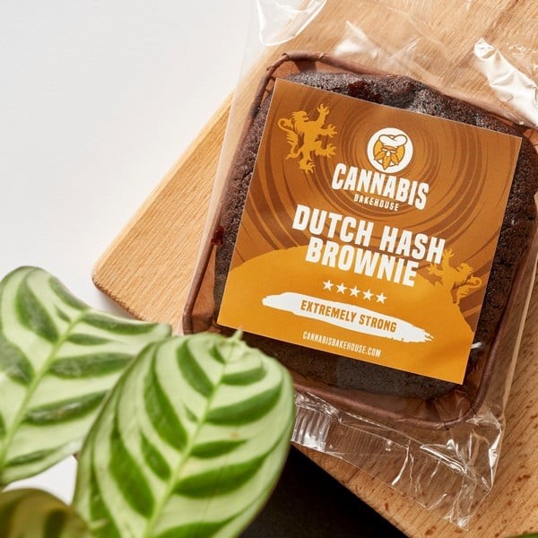 Cannabis Bakehouse Hollannin kieli Hash Brownie