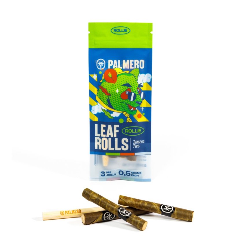 Palmero Rollie, 3x palm leaf wraps, 0.5g