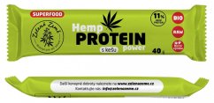 Zelena Zeme Hemp Protein Power Bar - Cây gai dầu & hạt điều 40 g