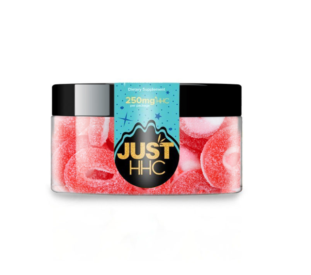JustHHC Gummies vattenmelonringar, 250 mg - 1000 mg HHC