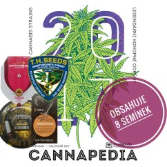 Calendrier Cannapedia 2017 - Legendární konopné odrůdy + 4 balení semínek