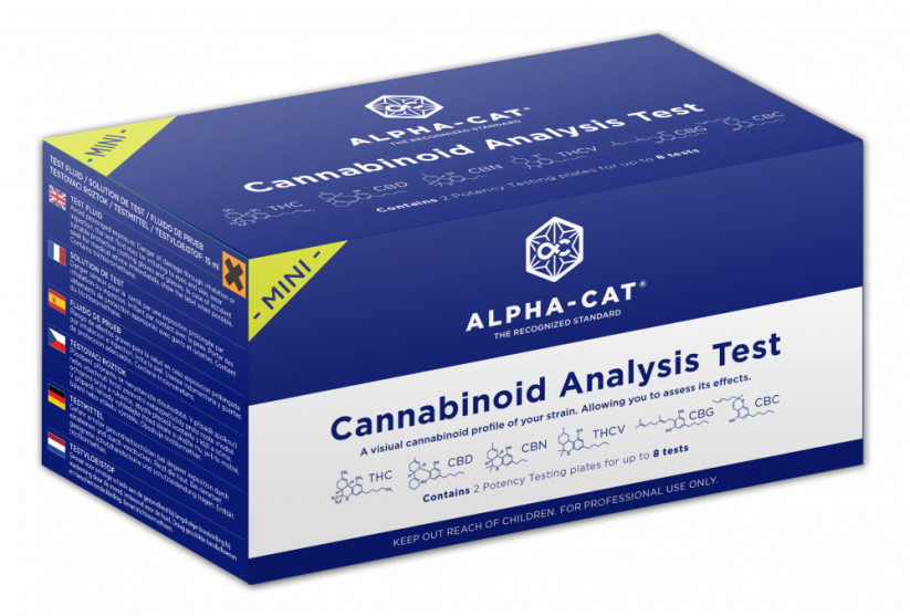 Test d'analyse des cannabinoïdes Alpha-CAT - MINI kit
