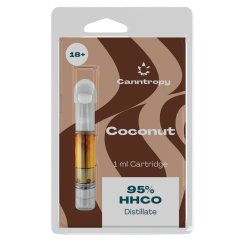 Canntropy Cartuș HHC-O Nucă de cocos, 95 % HHC-O, 1 ml
