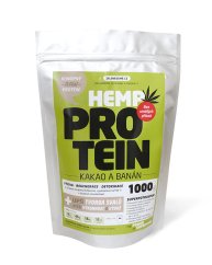 Zelena Zeme Hemp protein Ca cao và chuối 1 kg